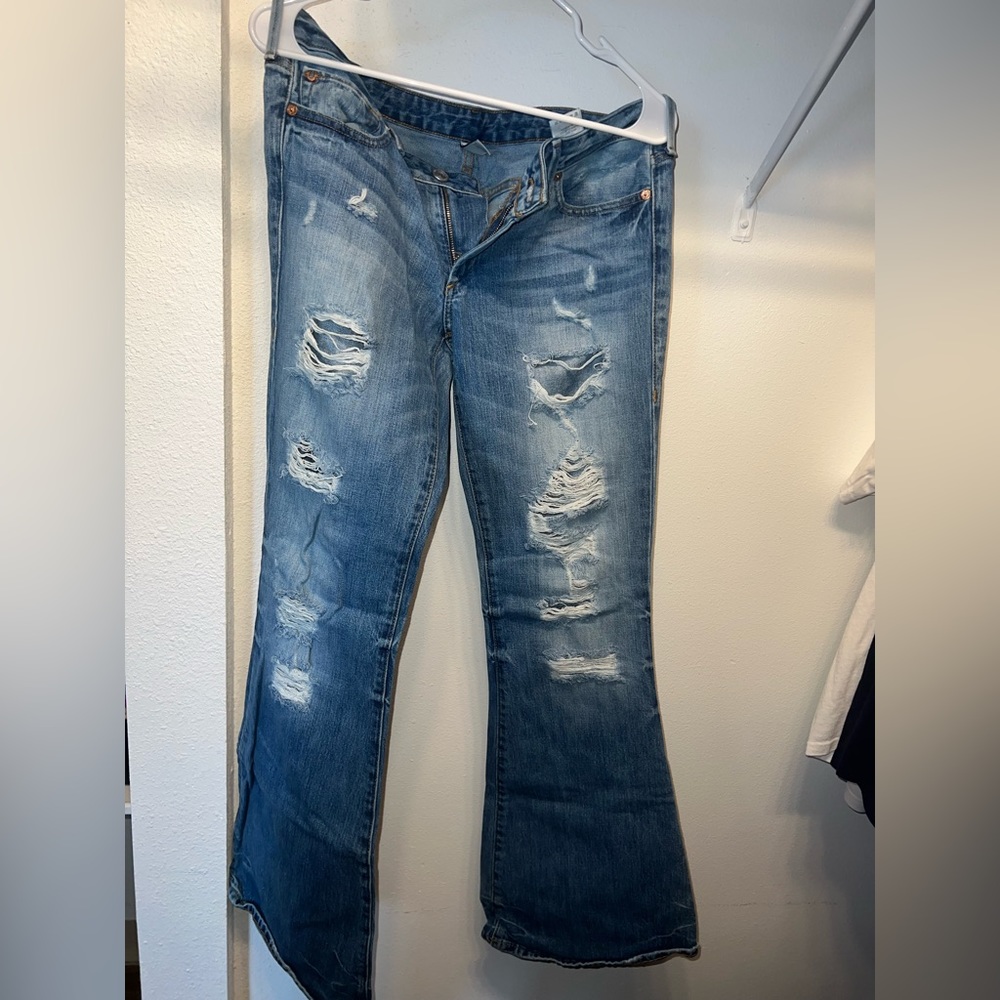 True religion wide leg